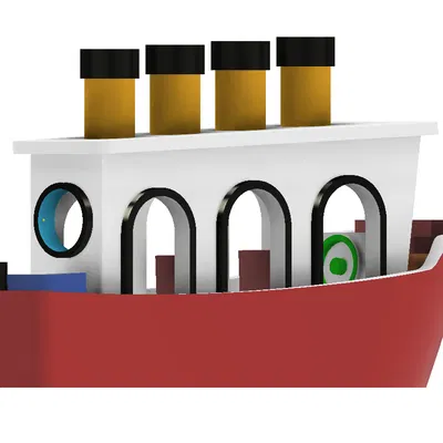 Mô hình tàu Benchy Titanic (Benchanic) độc đáo cho máy in 3D