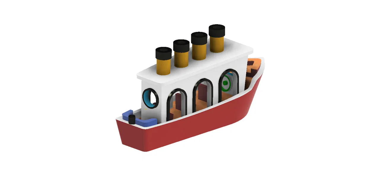 Mô hình tàu Benchy Titanic (Benchanic) độc đáo cho máy in 3D - Image 5
