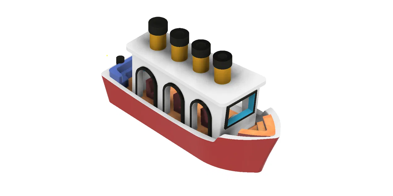 Mô hình tàu Benchy Titanic (Benchanic) độc đáo cho máy in 3D - Image 7
