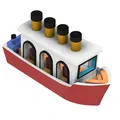 Mô hình tàu Benchy Titanic (Benchanic) độc đáo cho máy in 3D - Thumbnail 7