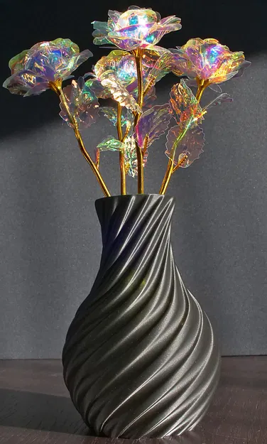 Bình Hoa Xoắn Ốc - Thiết Kế Hiện Đại - Image 2