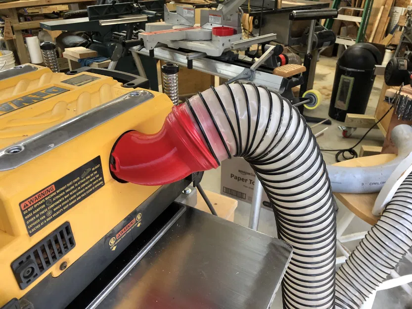 Cổng thoát bụi chéo cho máy bào Dewalt DW 735 - Image 1