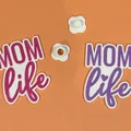 Charm "Mom Life" trang trí túi Bogg - Thumbnail 2