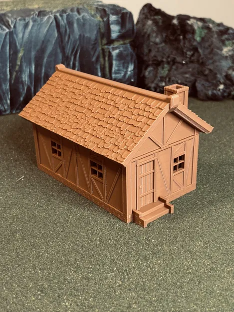 Nhà Trung Cổ RPG Dạng Module - Địa hình D&D Tối ưu cho in FDM - Image 10