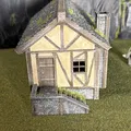 Nhà Trung Cổ RPG Dạng Module - Địa hình D&D Tối ưu cho in FDM - Thumbnail 13