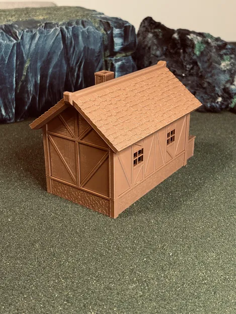 Nhà Trung Cổ RPG Dạng Module - Địa hình D&D Tối ưu cho in FDM - Image 20