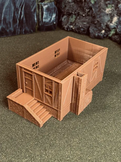 Nhà Trung Cổ RPG Dạng Module - Địa hình D&D Tối ưu cho in FDM - Image 21