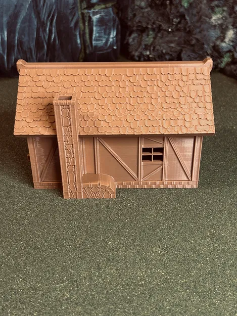 Nhà Trung Cổ RPG Dạng Module - Địa hình D&D Tối ưu cho in FDM - Image 26