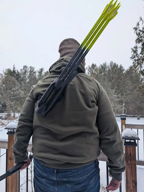 Ống Đựng Tên Archery Quiver MKII - Phụ Kiện Bắn Cung In 3D Chuyên Dụng - Image 2