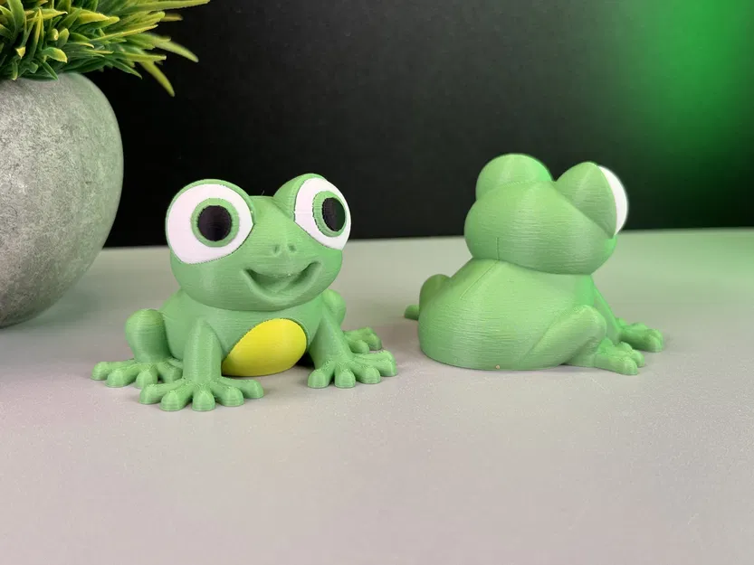Mô hình chú ếch đáng yêu (Cute Frog) - Image 1