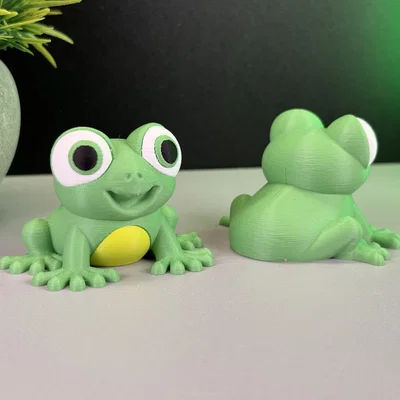 Mô hình chú ếch đáng yêu (Cute Frog)