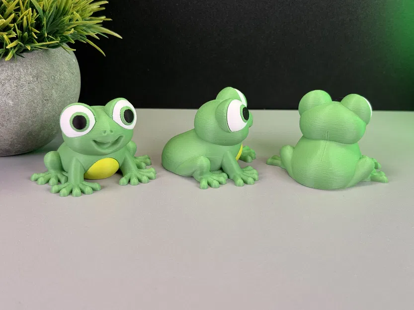 Mô hình chú ếch đáng yêu (Cute Frog) - Image 3