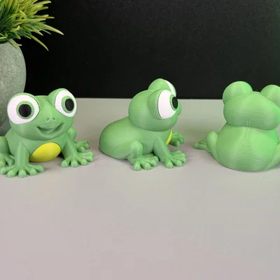 Mô hình chú ếch đáng yêu (Cute Frog)