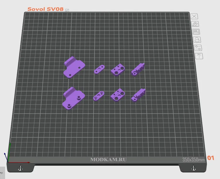 Cửa đơn cho máy in 3D Sovol SV08 - Image 2