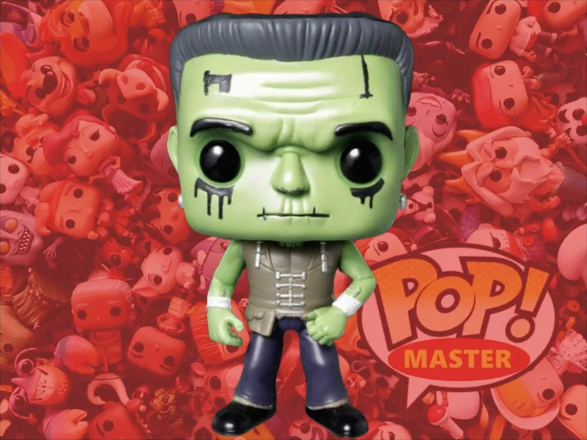 Mô hình 3D Frankenstein phong cách Funko Pop - In 3D dễ dàng - Image 1