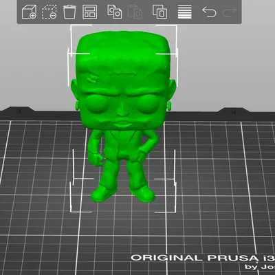 Mô hình 3D Frankenstein phong cách Funko Pop - In 3D dễ dàng