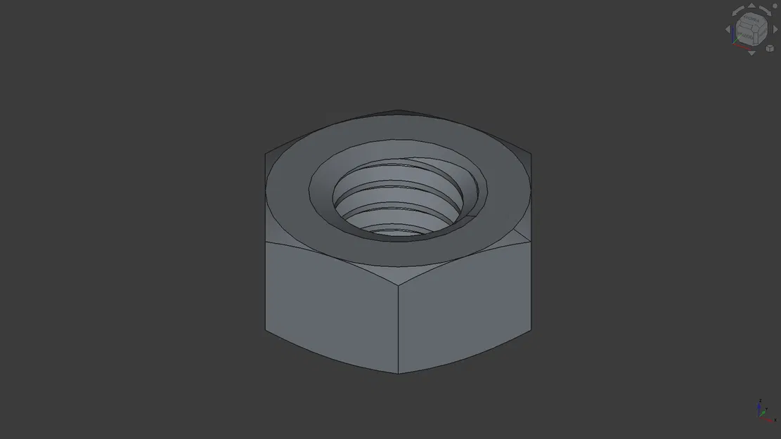 Bộ file 3D đai ốc chuẩn ISO 4032 đa dạng kích thước từ M1.6 đến M64 - Image 1