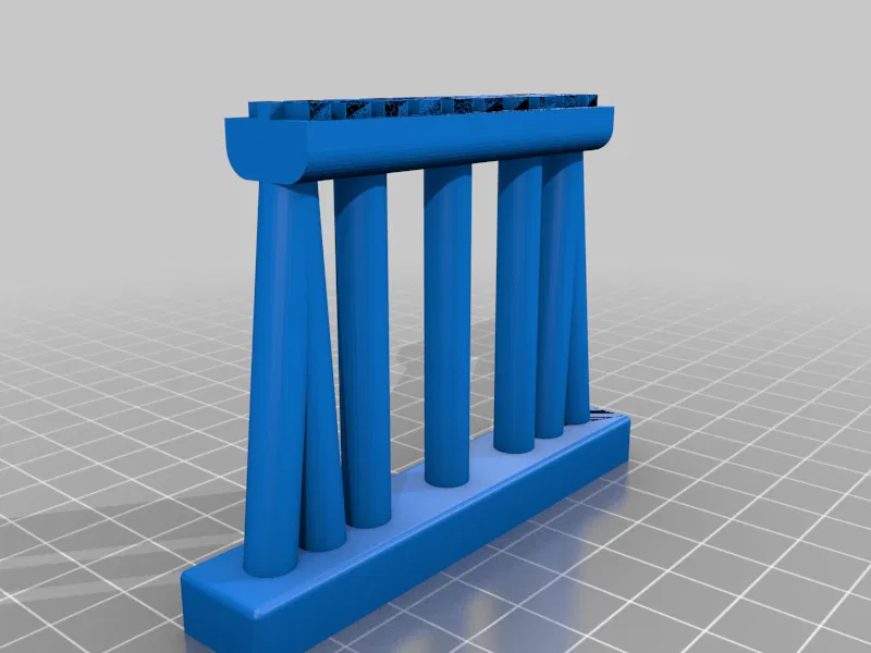 Cầu thép và bê tông tỉ lệ N-Scale - Dành cho hai làn ray - Image 6