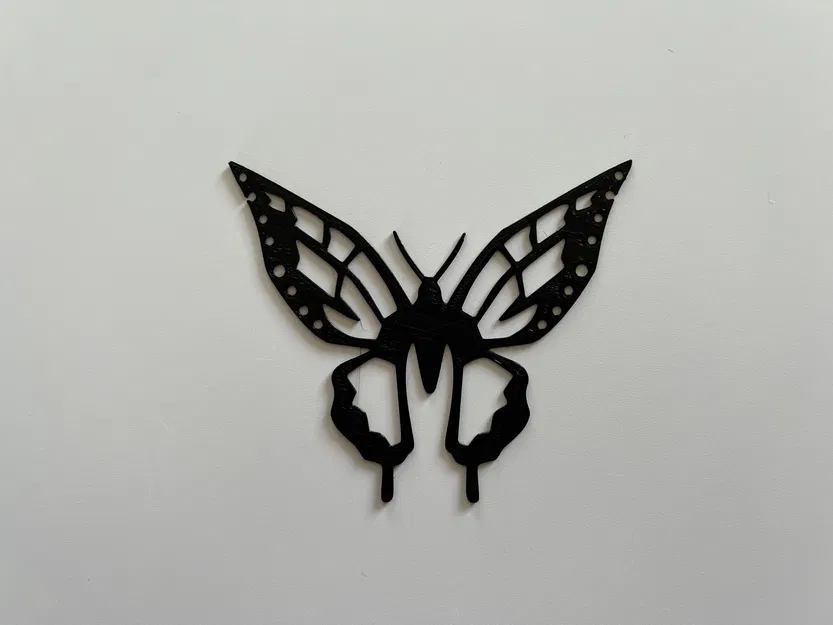 Mẫu Trang Trí Tường Hình Cánh Bướm Nghệ Thuật 3D (Butterfly Wall Art #3) - Image 1