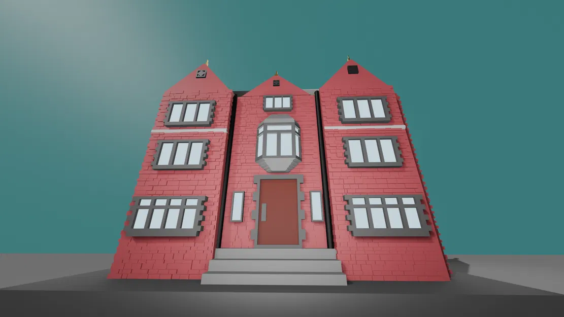 Mô hình 3D 770 Eastern Parkway - Trụ sở Chabad Lubavitch - Image 2