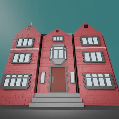 Mô hình 3D 770 Eastern Parkway - Trụ sở Chabad Lubavitch