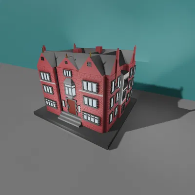 Mô hình 3D 770 Eastern Parkway - Trụ sở Chabad Lubavitch