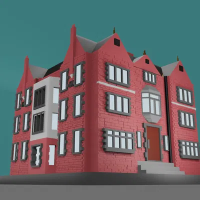 Mô hình 3D 770 Eastern Parkway - Trụ sở Chabad Lubavitch