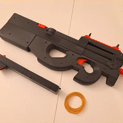 FN-P90 (Súng bắn dây thun có hộp tiếp đạn rời)
