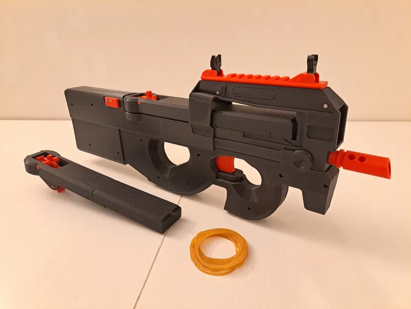 FN-P90 (Súng bắn dây thun có hộp tiếp đạn rời) - Image 2