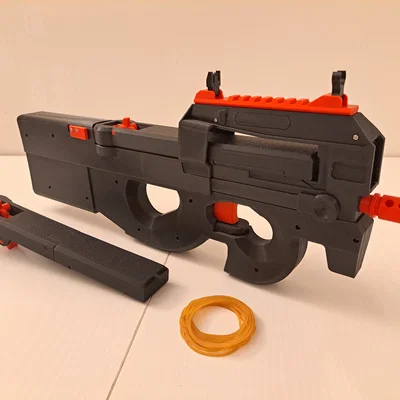 FN-P90 (Súng bắn dây thun có hộp tiếp đạn rời)