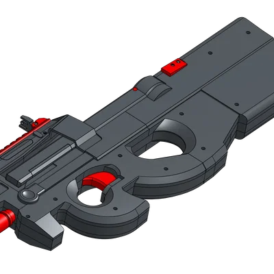 FN-P90 (Súng bắn dây thun có hộp tiếp đạn rời)