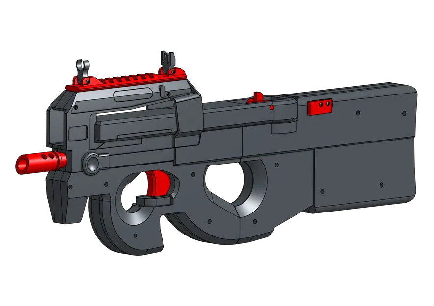 FN-P90 (Súng bắn dây thun có hộp tiếp đạn rời) - Image 6