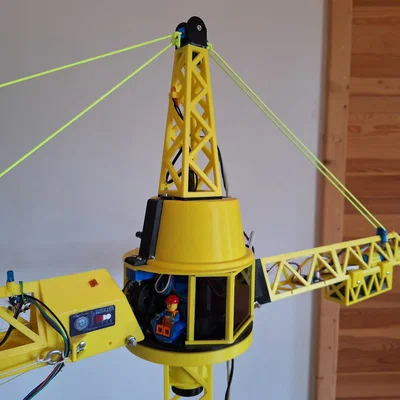 Mô hình Cần cẩu 3D điều khiển 3 hướng