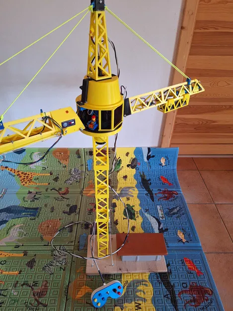 Mô hình Cần cẩu 3D điều khiển 3 hướng - Image 3