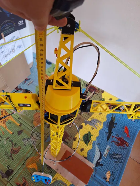 Mô hình Cần cẩu 3D điều khiển 3 hướng - Image 4