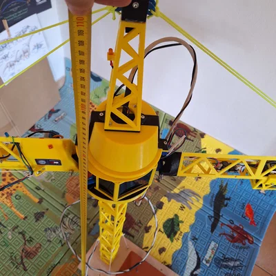 Mô hình Cần cẩu 3D điều khiển 3 hướng