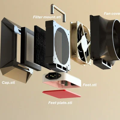 Bộ Hút Khói Hàn Hai Tầng: Lọc HEPA H12 & Carbon | AC/DC/PD | Không Cần Support