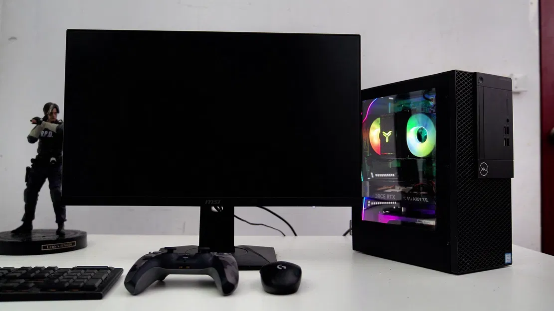 Tấm hông mica và giá đỡ quạt mặt trước tương thích với 3060MT - Image 3