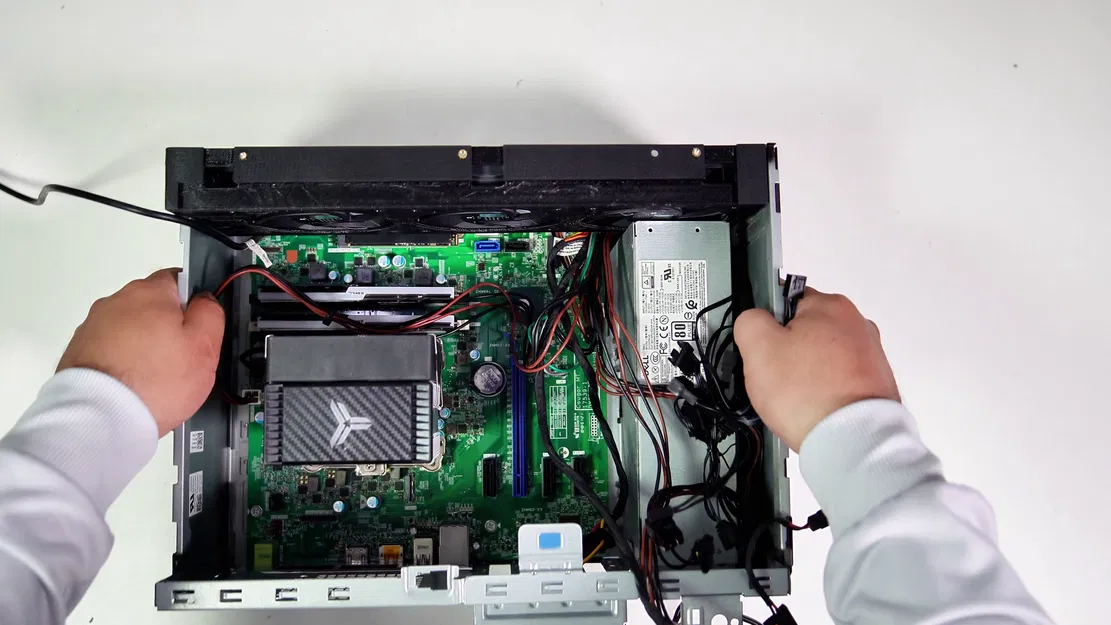 Tấm hông mica và giá đỡ quạt mặt trước tương thích với 3060MT - Image 4