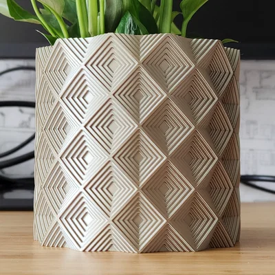 Chậu cây tinh thể Bismuth - Thiết kế phong cách Vase mode
