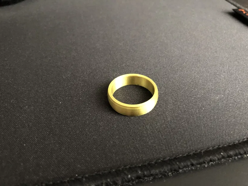 Mô hình nhẫn cưới nam size 21 - File in 3D chất lượng cao - Image 1