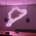Mô hình treo tường Silhouette đường đua Nürburgring - Thumbnail 1