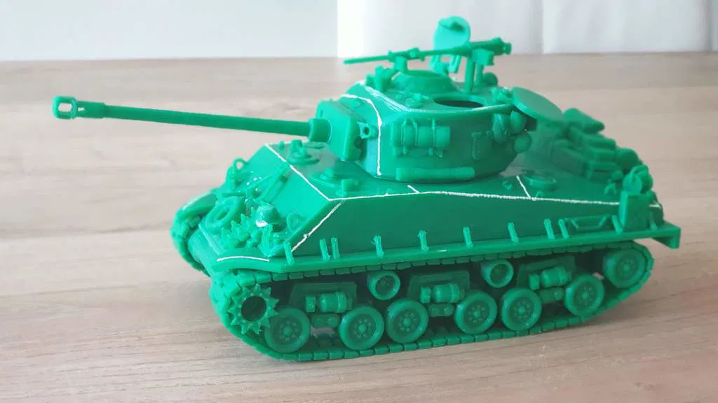 Mô hình xe tăng Fury (tỉ lệ khoảng 1:30) - Image 4