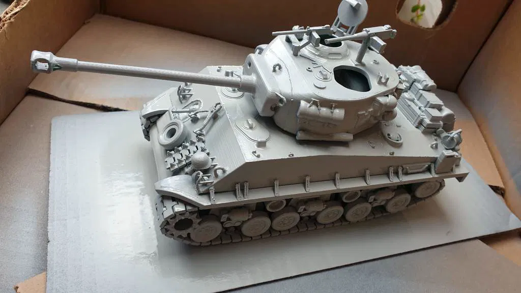 Mô hình xe tăng Fury (tỉ lệ khoảng 1:30) - Image 5
