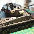Mô hình xe tăng Fury (tỉ lệ khoảng 1:30) - Thumbnail 7