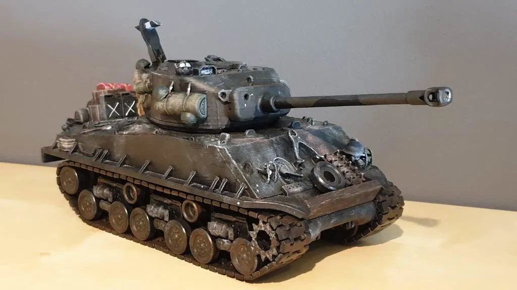 Mô hình xe tăng Fury (tỉ lệ khoảng 1:30) - Image 8