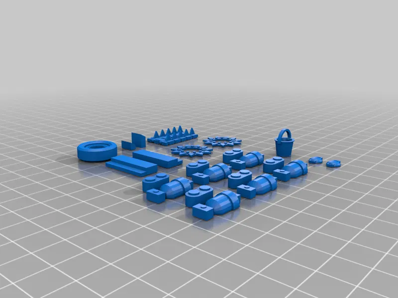 Mô hình xe tăng Fury (tỉ lệ khoảng 1:30) - Image 36