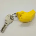 Keychain 3DBenchy - Móc khóa mô hình con thuyền 3D siêu cute - Thumbnail 2