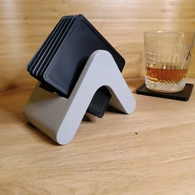 Bộ lót ly (coaster) thiết kế tối giản