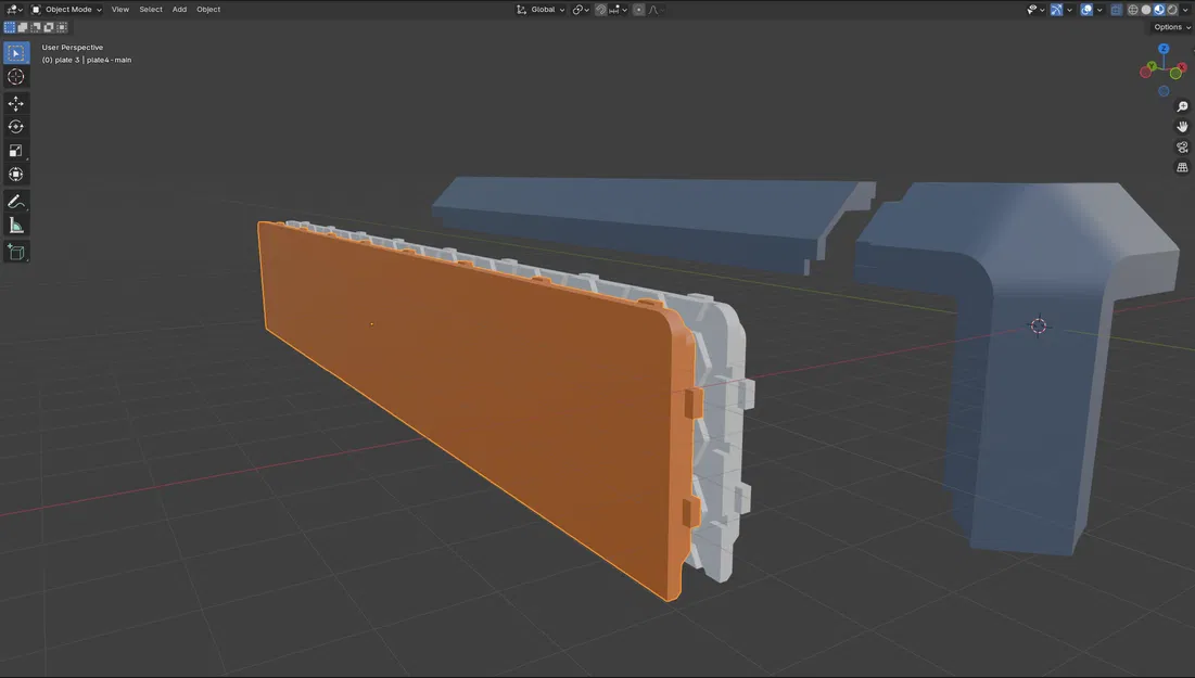 Template Tấm Ốp Hông (Unibody Riser Plate Template) - Image 1